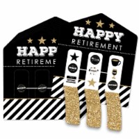 Big Dot of Happiness Happy Retirement Party Game Pickle Cards Pull Tabs 3-in-a-Row 12 Count