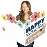 Big Dot of Happiness Grandma, Happy Mother's Day - Giant Greeting Card - Big Jumborific Card
