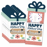 Big Dot of Happiness Grandma, Happy Mother's Day - Money & Gift Card Nifty Gifty Holders 8 Ct