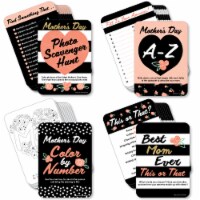 Big Dot of Happiness Best Mom Ever 4 Mother's Day Party Games 10 Cards Each Gamerific Bundle