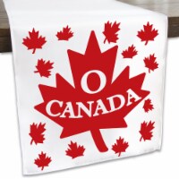 Big Dot of Happiness Canada Day - Canadian Party Dining Decor - Cloth Table Runner 13 x 70 in