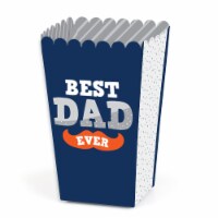 Big Dot of Happiness Happy Father's Day - We Love Dad Party Favor Popcorn Treat Boxes - 12 Ct
