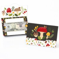 Big Dot of Happiness Wild Mushrooms - Red Toadstool Party Money & Gift Card Holders - 8 Ct