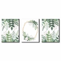 Big Dot of Happiness Boho Botanical - Greenery Wall Art & Room Decor - 7.5 x 10 in - 3 Prints