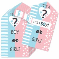 Big Dot of Happiness Boy Baby Gender Reveal - Party Game Pickle Cards - Pull Tabs - Set of 12