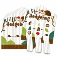 Big Dot of Happiness Forest Hedgehogs - Party Game Pickle Cards Pull Tabs 3-in-a-Row - 12 Ct