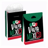Big Dot of Happiness Viva Mexico Mexican Independence Day Favor Box Party Goodie Boxes 12 Ct