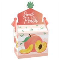 Big Dot of Happiness Sweet as a Peach Fruit Baby Shower or Birthday Party Gable Boxes 12 Ct