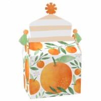 Big Dot of Happiness Little Clementine Orange Baby Shower or Birthday Party Gable Boxes 12 Ct
