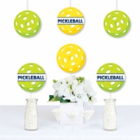 Big Dot of Happiness Let’s Rally Pickleball Décor DIY Birthday or Retirement Essentials 20 Ct