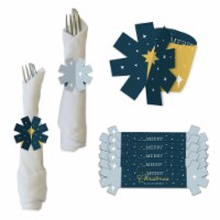 Big Dot of Happiness Holy Nativity Manger Scene Religious Christmas Paper Napkin Rings 24 Ct