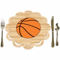 Big Dot of Happiness Nothin’ But Net Basketball Baby Shower or Birthday Party Chargers 12 Ct