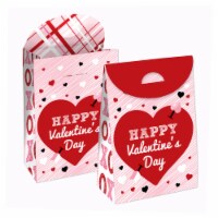 Big Dot of Happiness Conversation Hearts Valentine’s Day Gift Favor Party Goodie Boxes 12 Ct