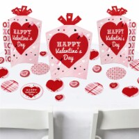 Big Dot of Happiness Conversation Hearts Valentine’s Day Terrific Table Centerpiece Kit 30 Ct