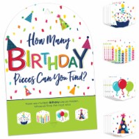 Big Dot of Happiness Cheerful Happy Birthday Birthday Party Scavenger Hide and Find Game