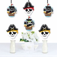 Big Dot of Happiness Pirate Ship Adventures Decorations DIY Birthday Party Essentials - 20 Ct