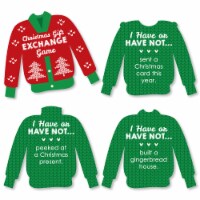 Big Dot of Happiness Ugly Sweater Party Christmas Gift Exchange Game 24 Ct