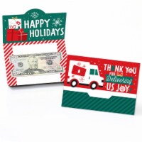 Big Dot of Happiness Christmas Delivery Drivers Appreciation Money & Gift Card Holders 8 Ct