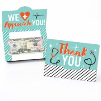 Big Dot of Happiness Thank You Doctors Appreciation Week Money And Gift Card Holders 8 Ct