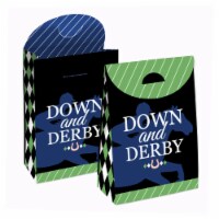 Big Dot of Happiness Kentucky Horse Derby Horse Race Gift Favor Bags Party Goodie Boxes 12 Ct