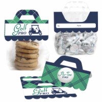 Big Dot of Happiness Par-Tee Time Golf Favor Candy Bags with Toppers 24 Ct