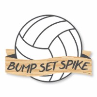 Big Dot of Happiness Volleyball School Spirit Senior Night or Graduation Involvement Sign