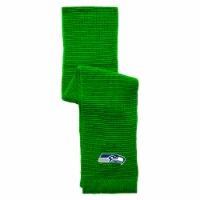 Classic Impressions Seattle Seahawks NFL Waffle Scarf - Green Perspective: Main