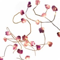 Merkury Amethyst Crystal String Lights - Purple
