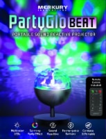 Spinning Party Glo Beat Light with Remote Perspective: Main
