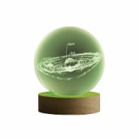Merkury Innovations Solar System Glass Orb Light Perspective: Main