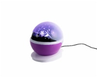 Merkury Innovations Daisy LED Projector Night Light - Purple Perspective: Main