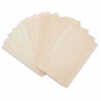 Wooden Rectangles for Crafts, Panel Board (4 x 6 in, 12-Pack)