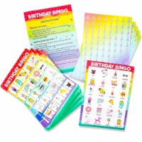 Blue Panda Birthday Bingo Game 36 Pack - Birthday Party Bingo