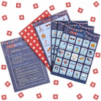 Patriotic Bingo Game Set for Election Day, 4th of July (36 Pieces)