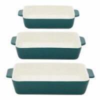 Set of 3 Ceramic Bakeware