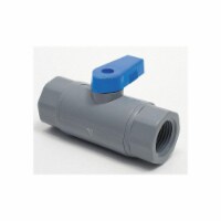 Sim Supply PVC Ball Valve,Inline,FNPT,1/4 in  6380090