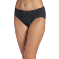 Jockey Matte & Shine Seamfree Hi Cut Underwear Perspective: Main
