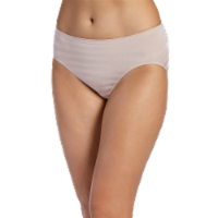 Jockey Matte & Shine Seamfree Hi Cut Underwear Perspective: Main