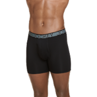 Jockey® Active Microfiber Boxer Brief - Black Perspective: Main