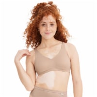 Jockey® Smooth & Sleek Microfiber Full Coverage Wirefree Unlined T-Shirt Bra - Beige Perspective: Main