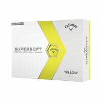 Callaway 641946012 Callaway Golf 2023 Supersoft Golf Ball-Yellow 12pk