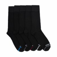 Steve Madden Men’s Dress Socks - Black Perspective: Main