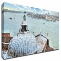 Duomo San Giorgio Maggiore #2 By Alan Blaustein 47 X32 , Print On Canvas