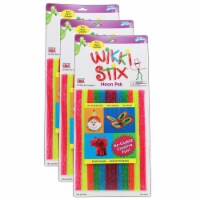 Wikki Stix®, Neon Colors, 8 , 48 Per Pack, 3 Packs