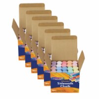 Pacon  Creativity Street Sidewalk Chalk - 20 Pieces - Box of 6