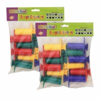 Creativity Street Dough Extruders Assorted Patterns Approx. 3  12 Pieces Per Pack 2 Packs
