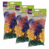 CREATIVITY STREET Capital Letters Dough & Clay Cutter Set Assorted Colors CK-9771-3