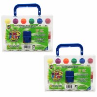 Crafty Dab Kids Scented Paint Markers Grade K-4 6/Pack 2 Packs (CV-75626-2)
