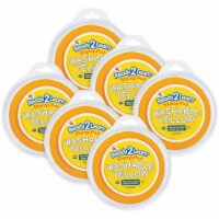 Center Enterprises Ready 2 Learn Jumbo Washable Stamp Pad Yellow Pack of 6 (CE-6601-6)