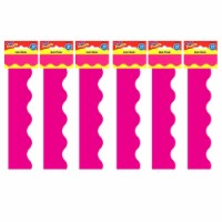 Trend Enterprises TREND Terrific Trimmers Scalloped Border 2.25  x 234' Hot Pink (T-91256-6)